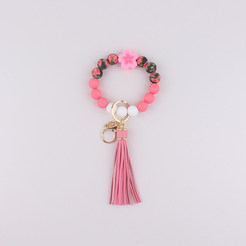 Wholesale Daisy Keychain Flower Bracelet